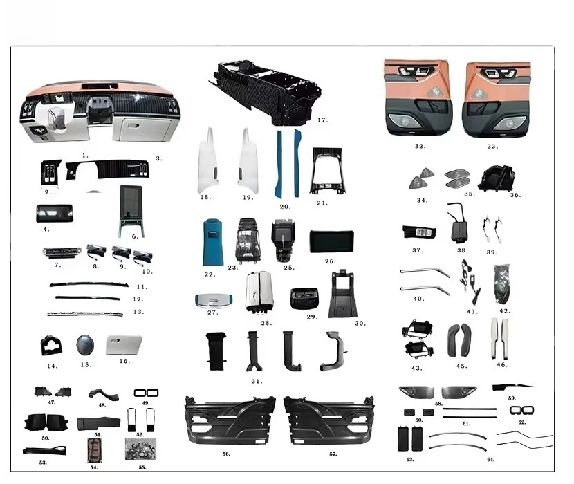 2024 Car Interior Modification Complete Set  Accessories  Sprinter Van Interiorkits Vito